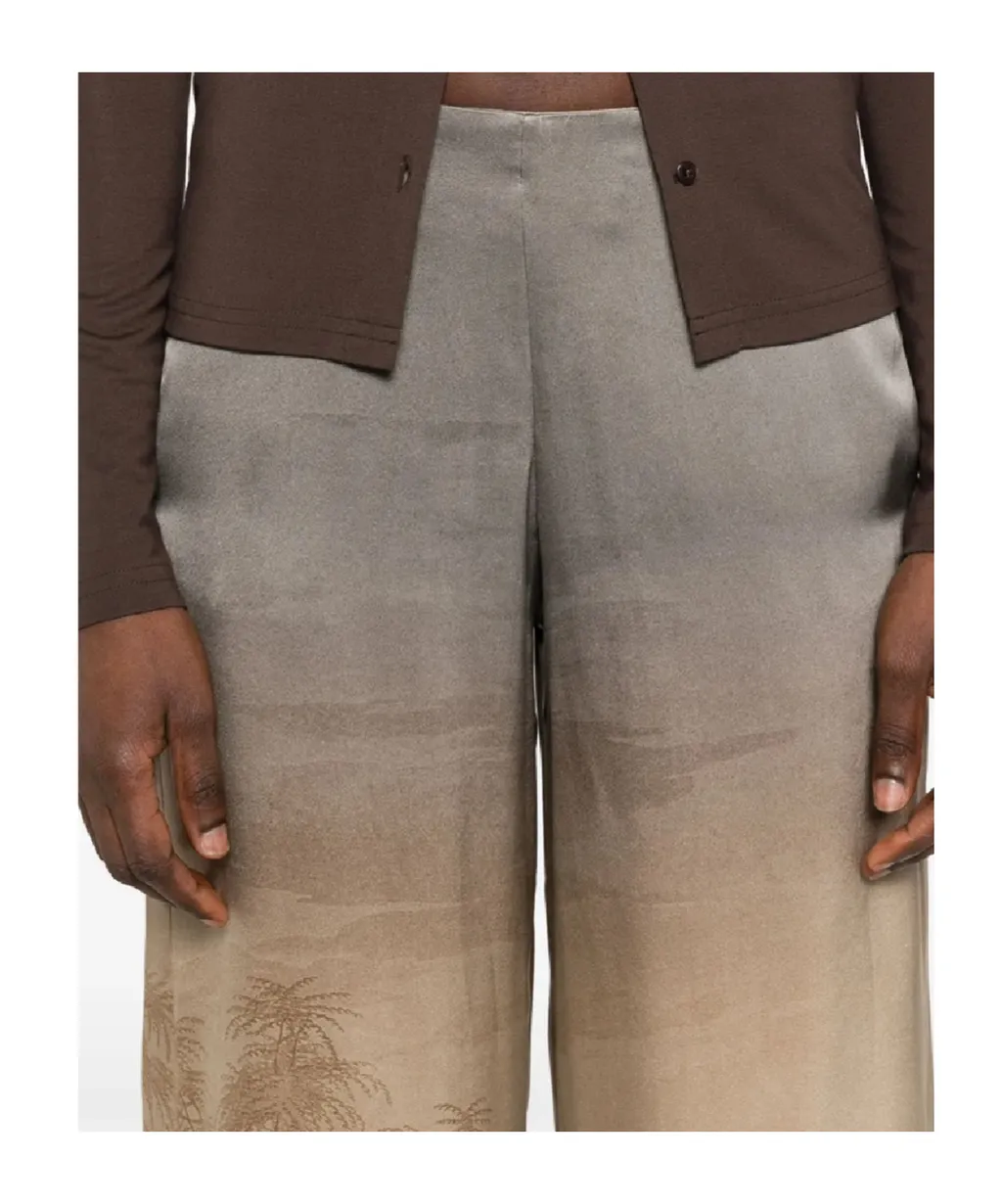 Straight-Leg Casual Pants