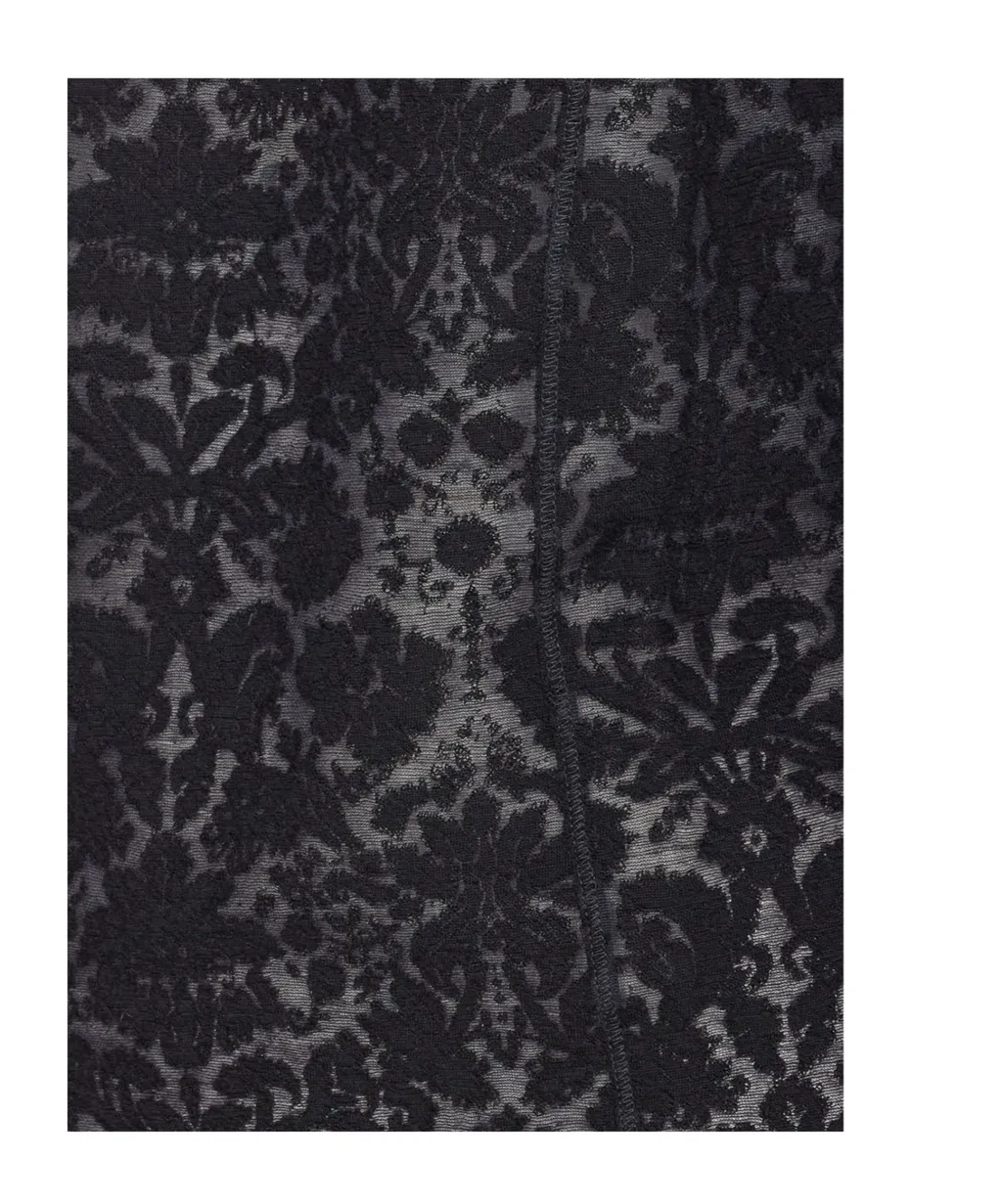 Pinko V-Neck Lace Top
