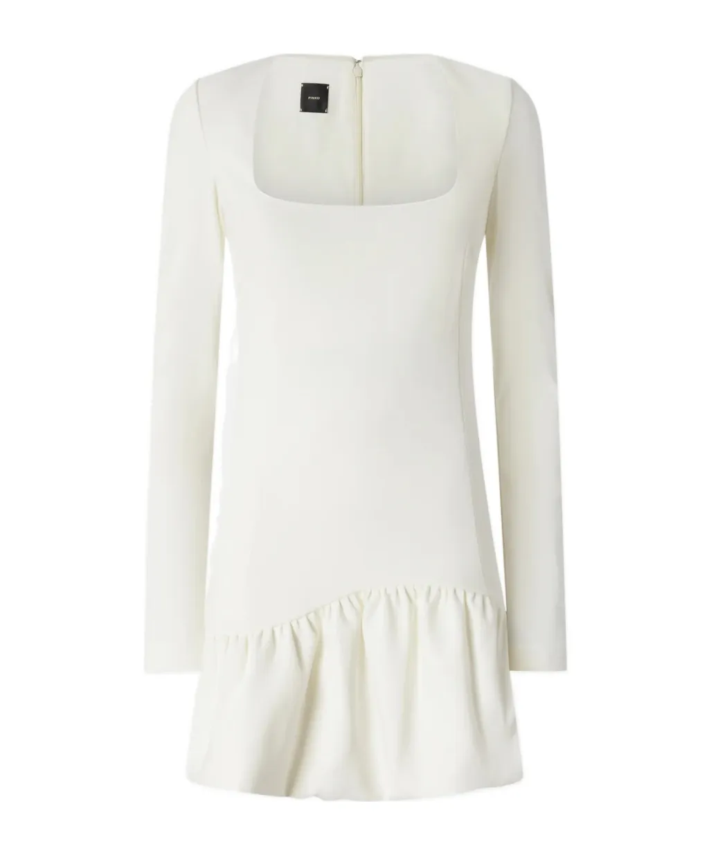 Square-Neck Mini Dress