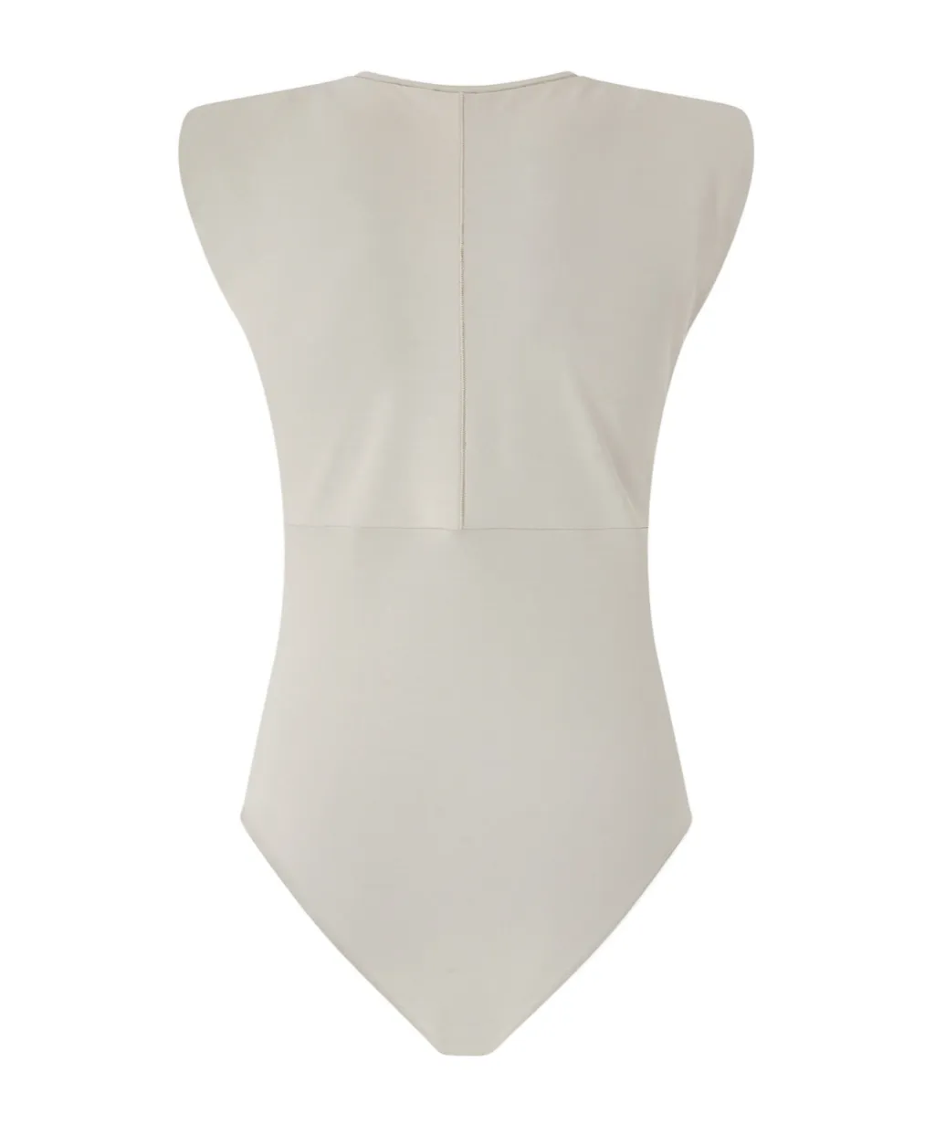 Keyhole-Neck Bodysuit