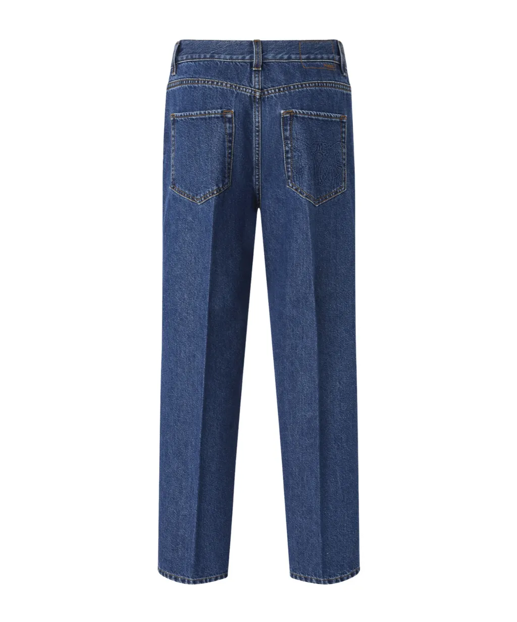 Split-Hem Jeans