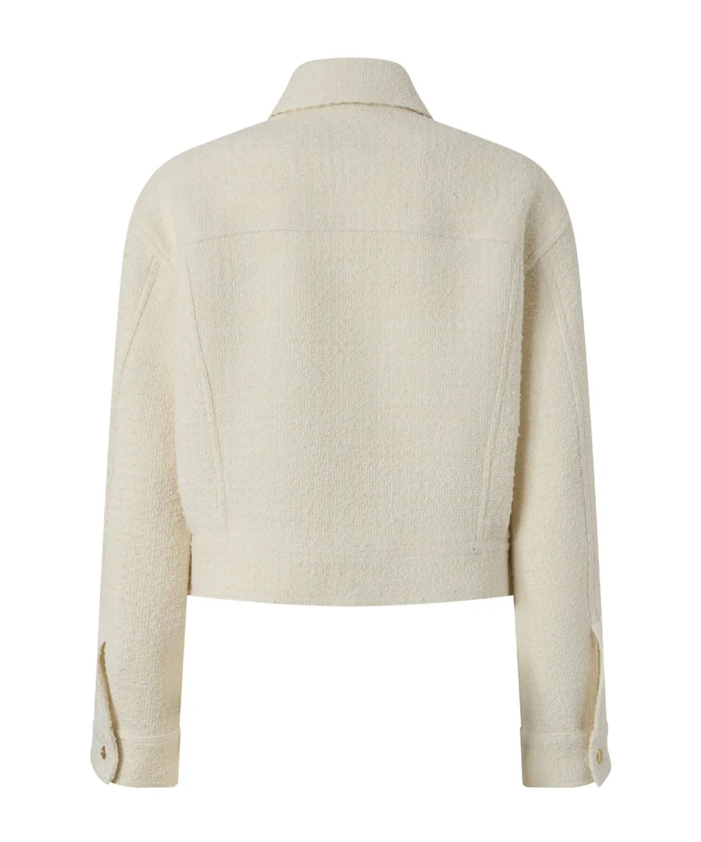 Cropped Tweed Jacket