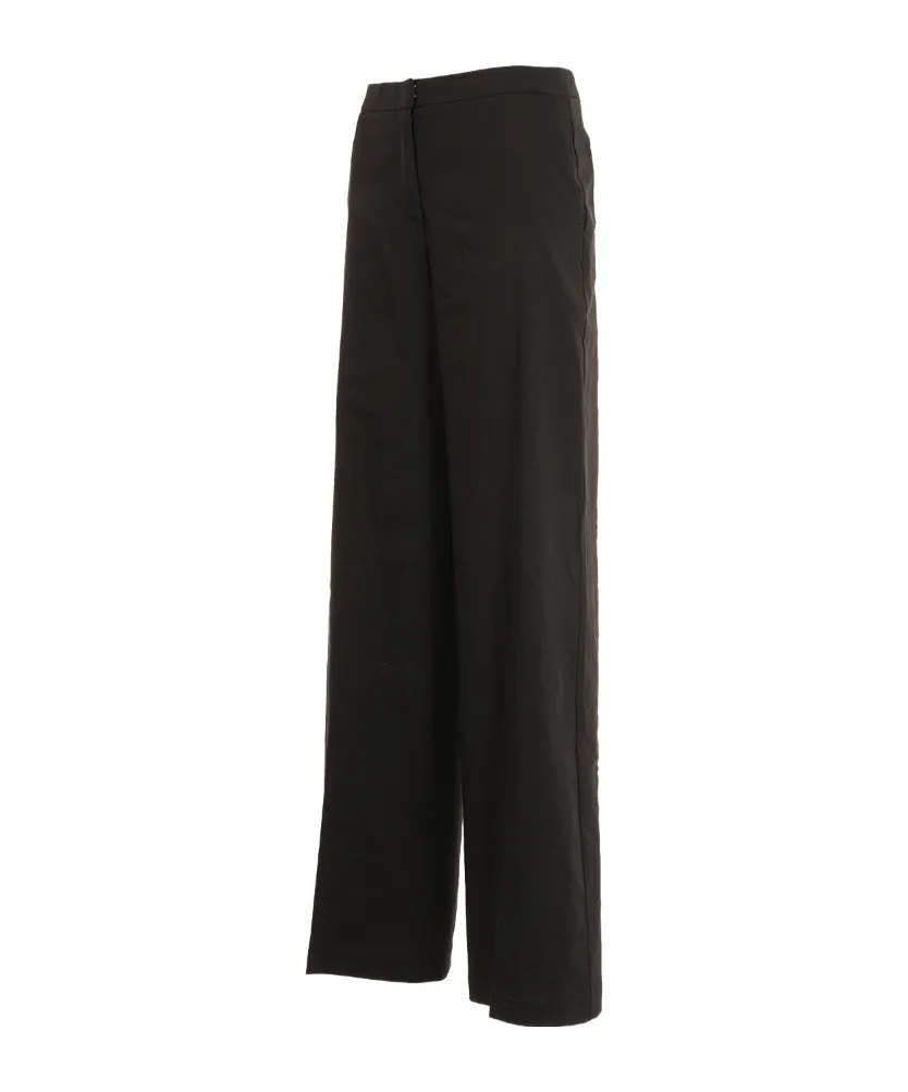 Stretch Pleated Trousers