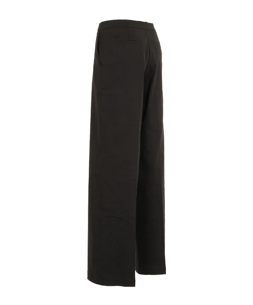 Stretch Pleated Trousers