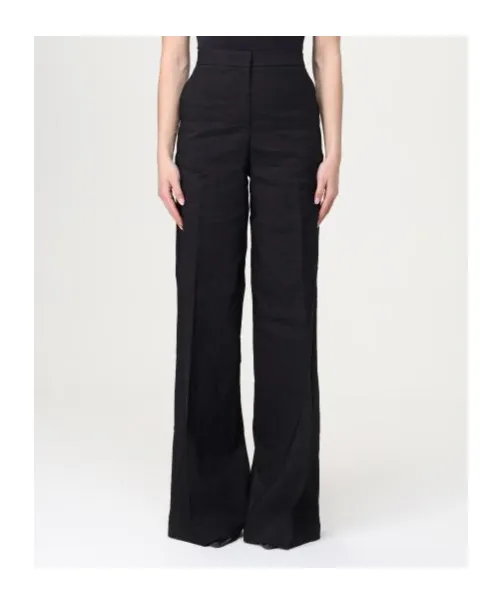 Stretch Pleated Trousers