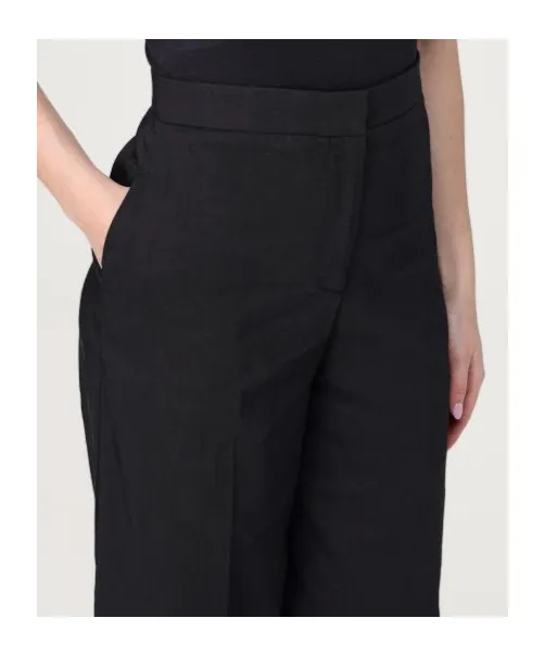 Stretch Pleated Trousers