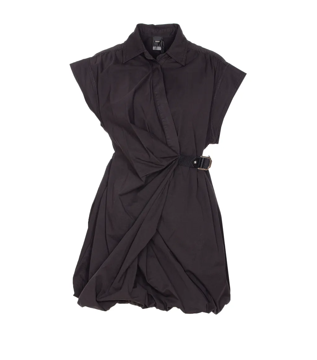 Crisscross Short Shirt Dress