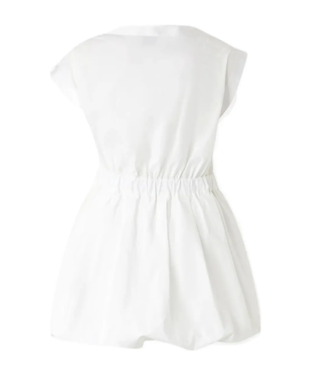 Crisscross Short Shirt Dress