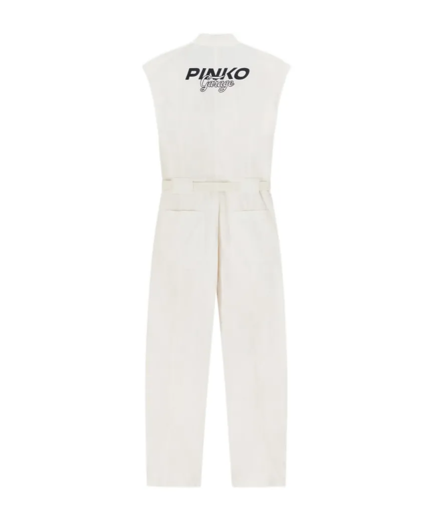 Sleeveless One-Piece Jumpsuit