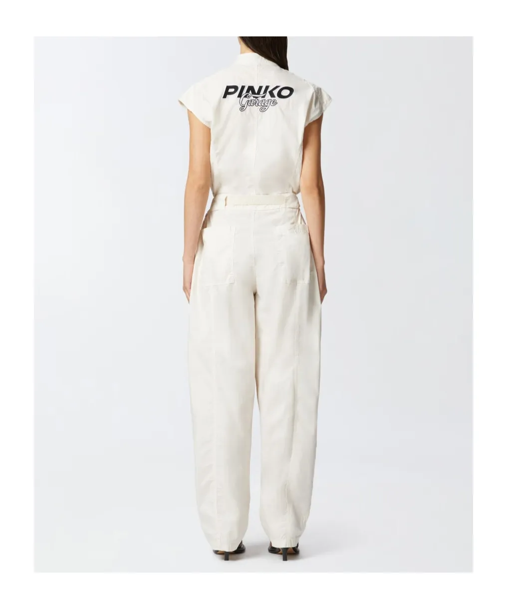 Sleeveless One-Piece Jumpsuit