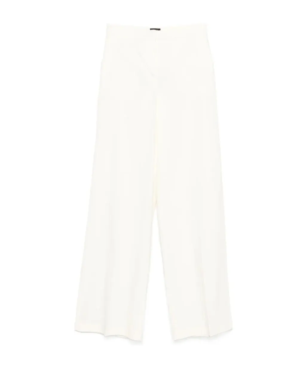 Stretch Pleated Trousers