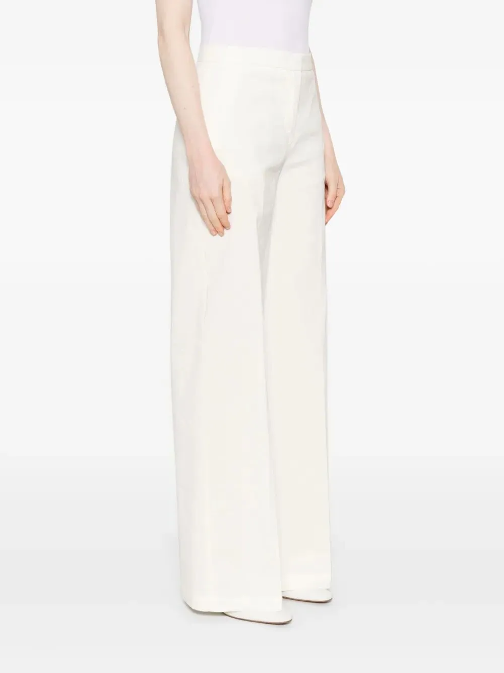 Stretch Pleated Trousers