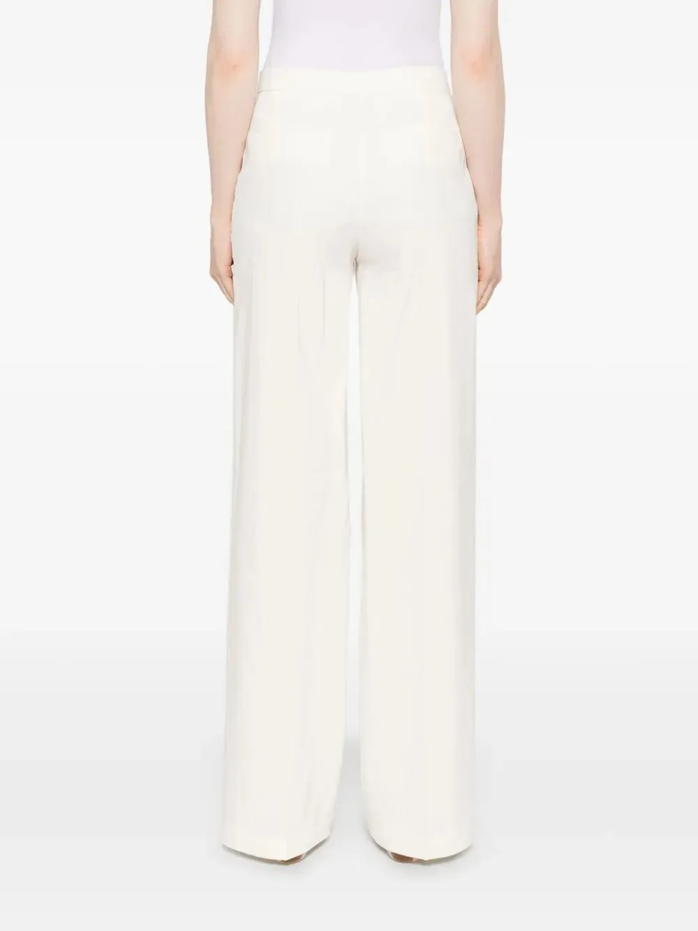 Stretch Pleated Trousers