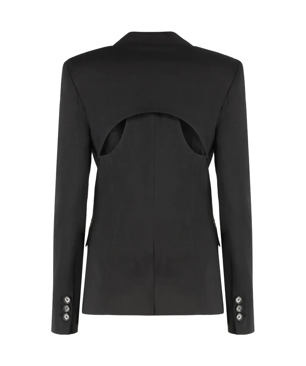 Single-Breasted Tailored Blazer