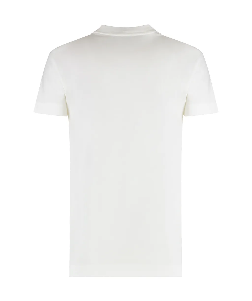 Lips Race Mouth Print T-Shirt