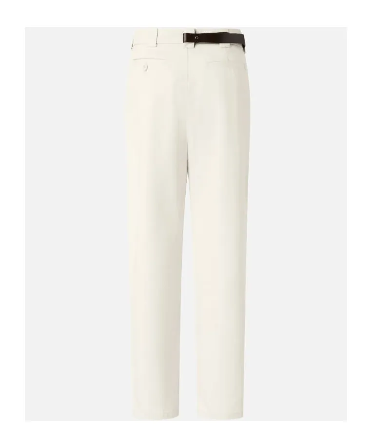 Crossover Belted Trousers