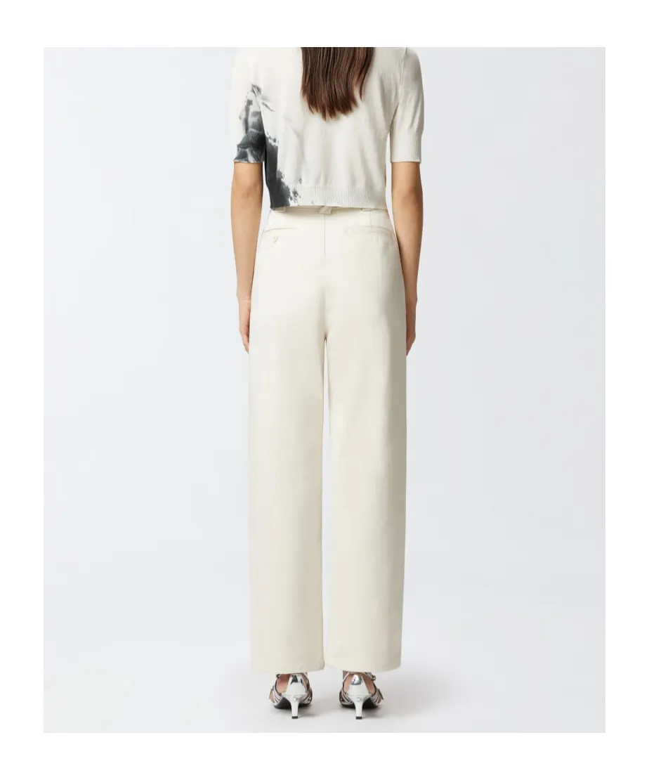 Crossover Belted Trousers