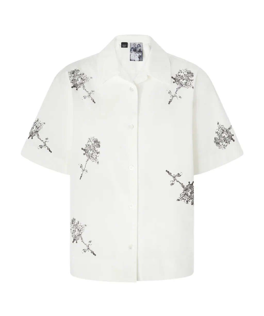 Floral-Print Shirt