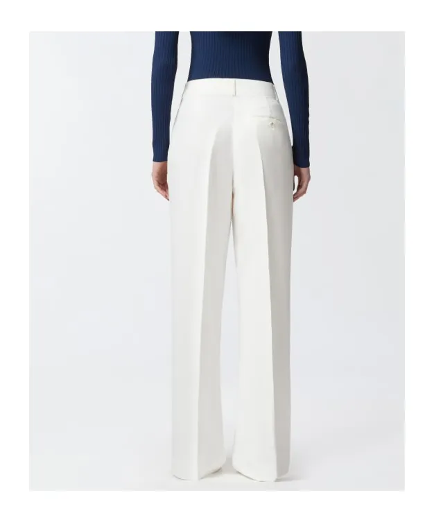 Pleated Palazzo Trousers
