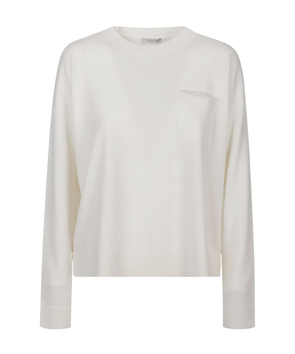 Ribbed-Knit Sweater