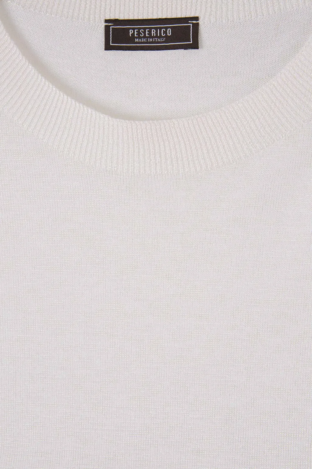 Round-Collar Short-Sleeve Sweater