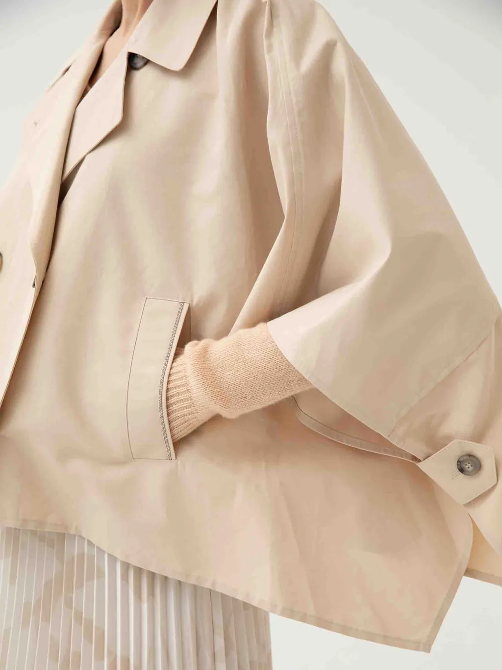 Double Breasted Lightweight Trench
