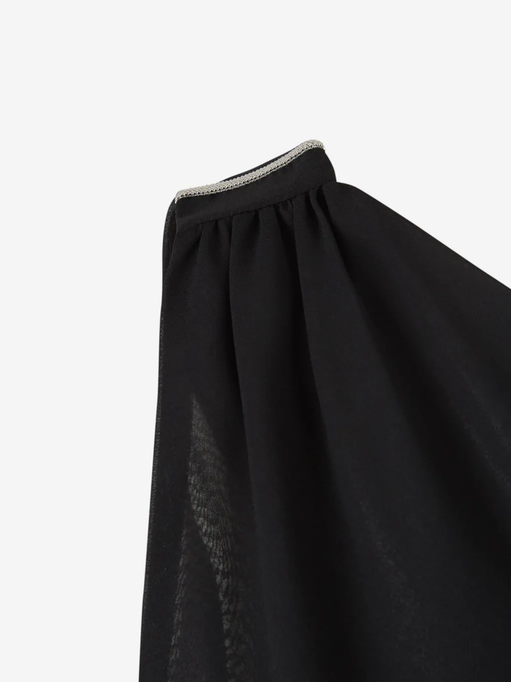 Asymmetrical Draped Blouse