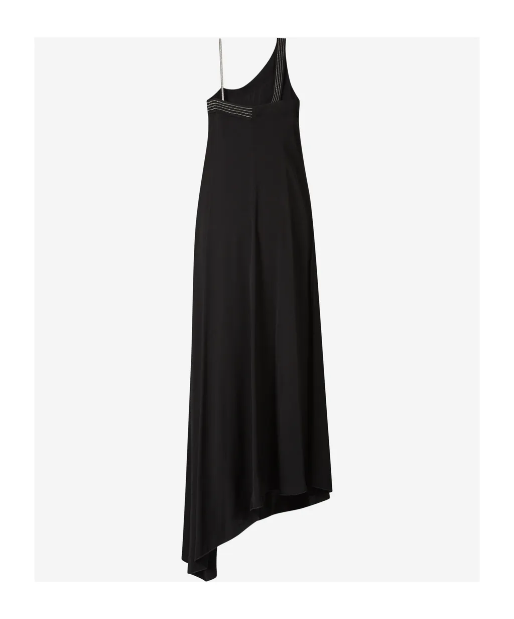 Asymmetric Midi Dress