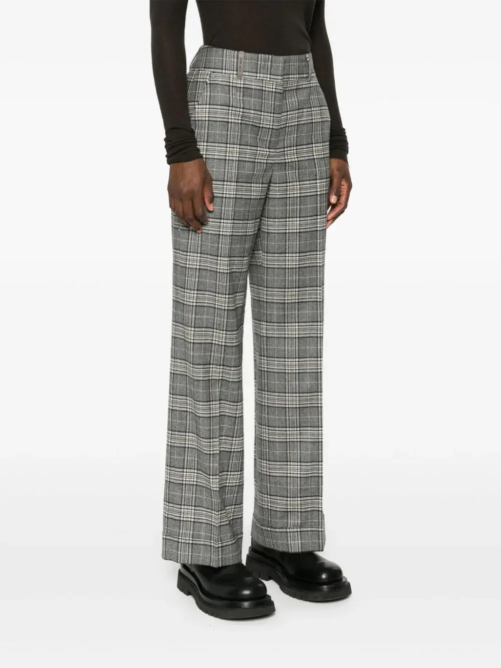 Tartan Check Trousers