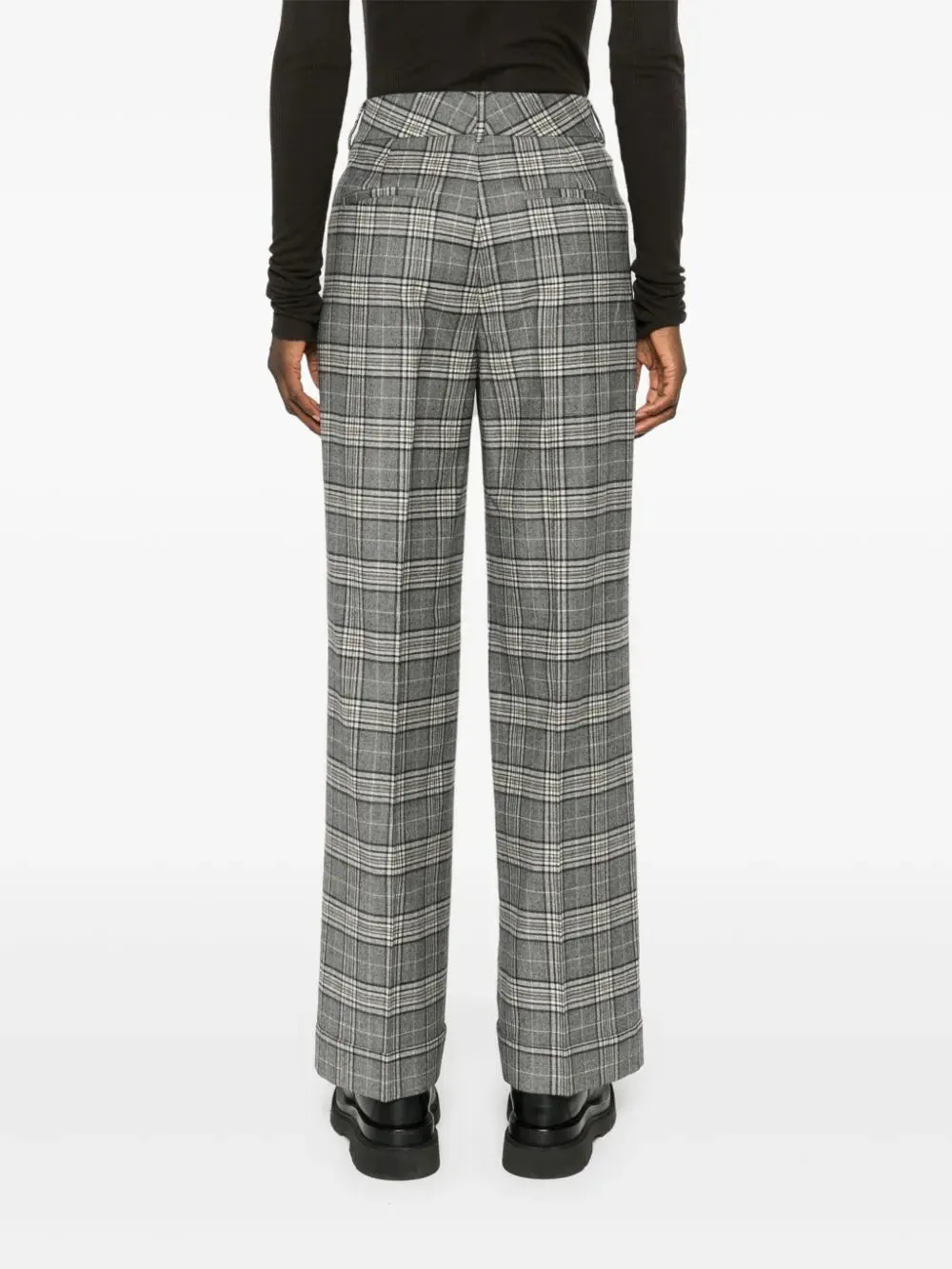 Tartan Check Trousers