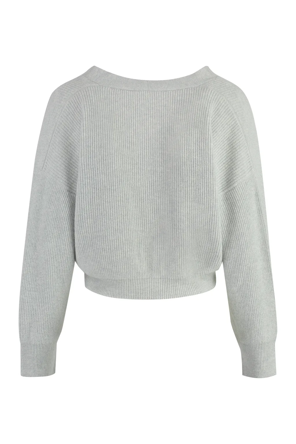 Wool Blend Knit Cardigan