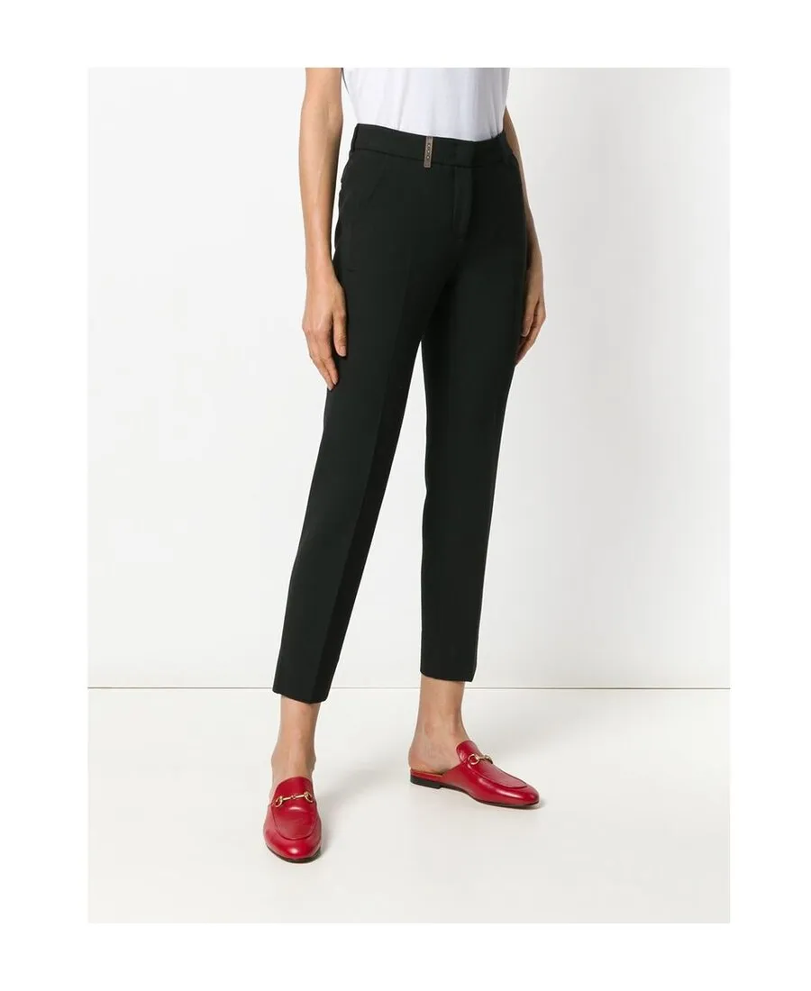 Peserico Double Technical Fabric Trousers