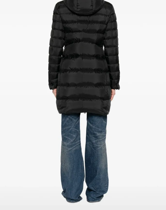 Hooded Quilted Down Jacket