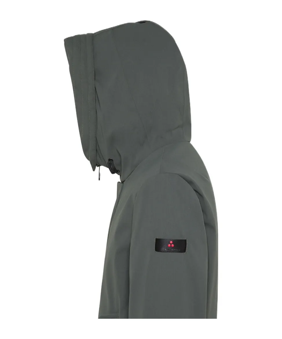Three-Layer Sturdy Fabric Parka