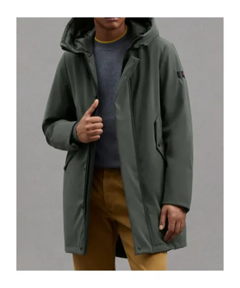 Three-Layer Sturdy Fabric Parka