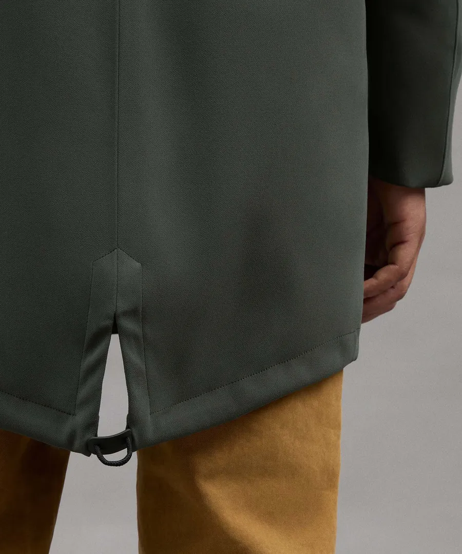 Three-Layer Sturdy Fabric Parka