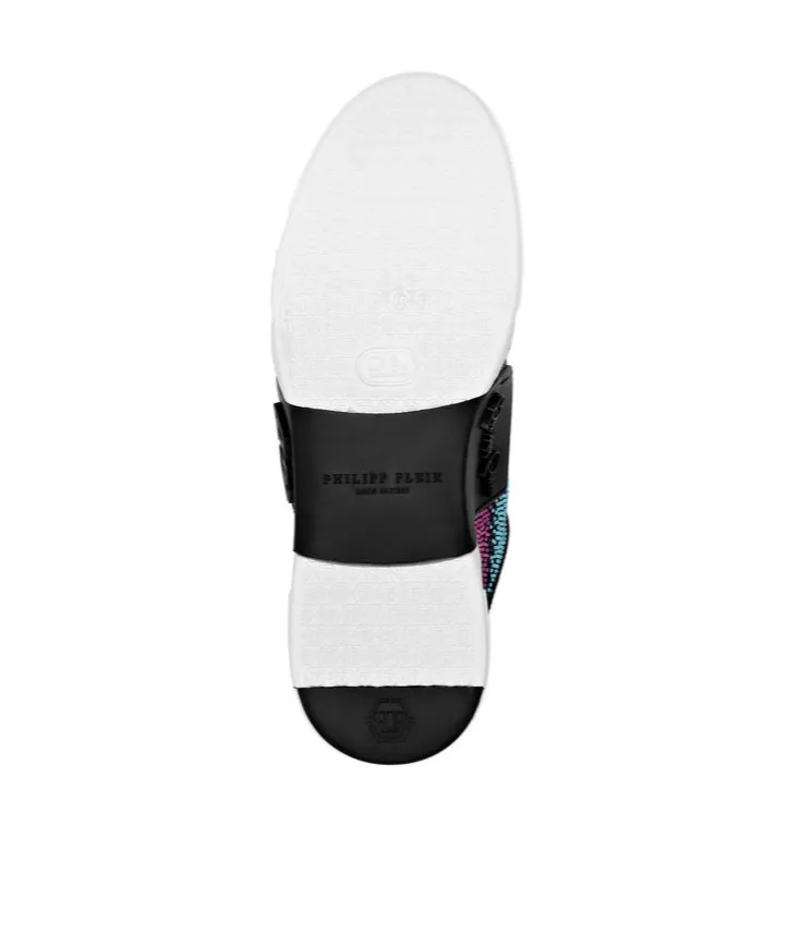 Strass Hexagon Lo-Top Sneakers