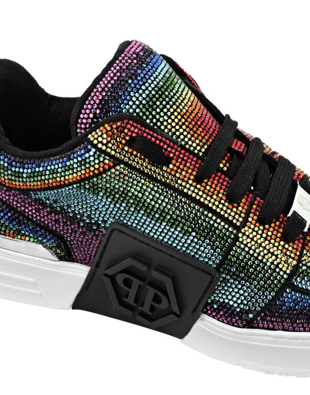 Strass Hexagon Lo-Top Sneakers