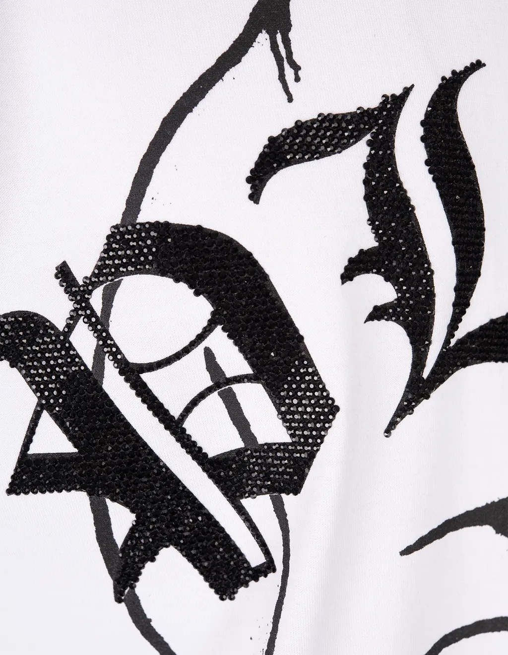 Skull Printed Round Neck Ss T-Shirt