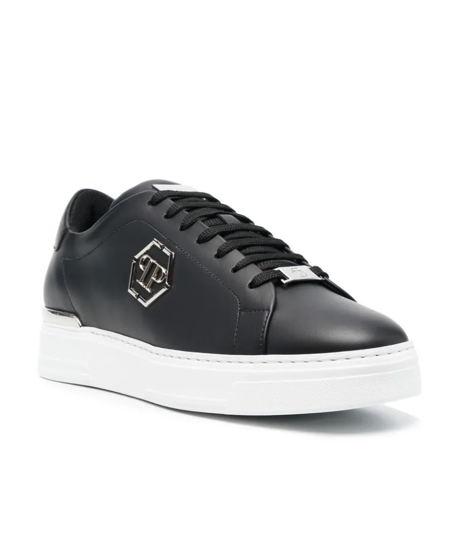 Hexagon Lace-Up Sneakers