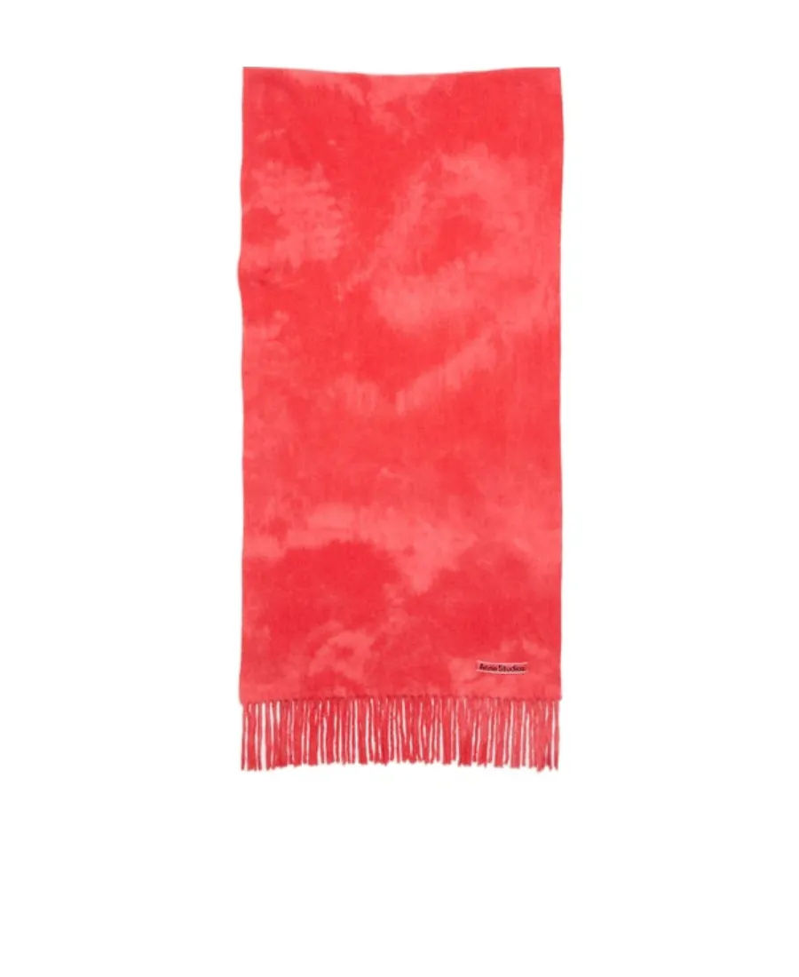Tie-Dye Logo Patch Scarf