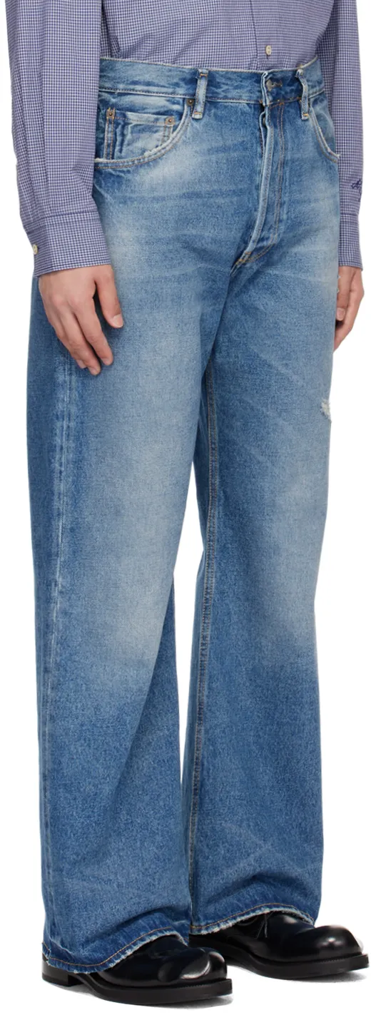 2021M Straight-Leg Loose-Fit Jeans