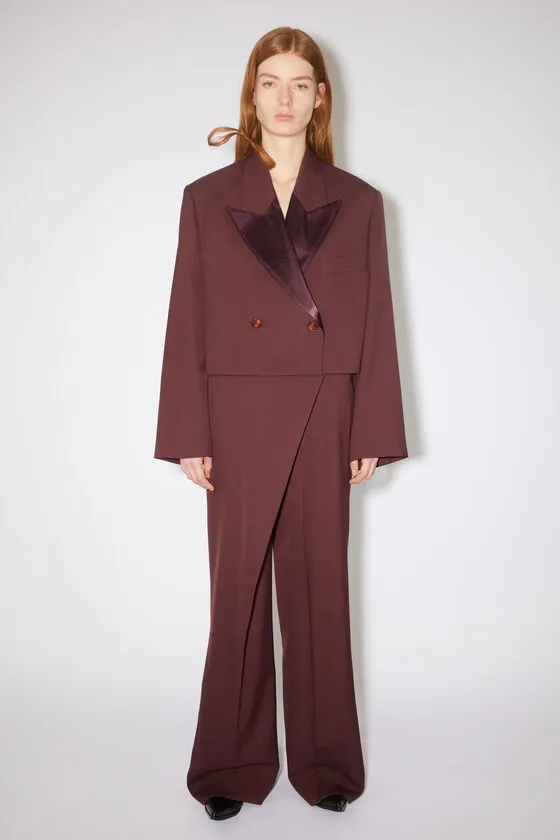 Double-Breasted Buttoned Jacket