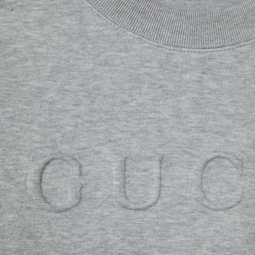 Embossed Cotton Jersey Sweatshirt