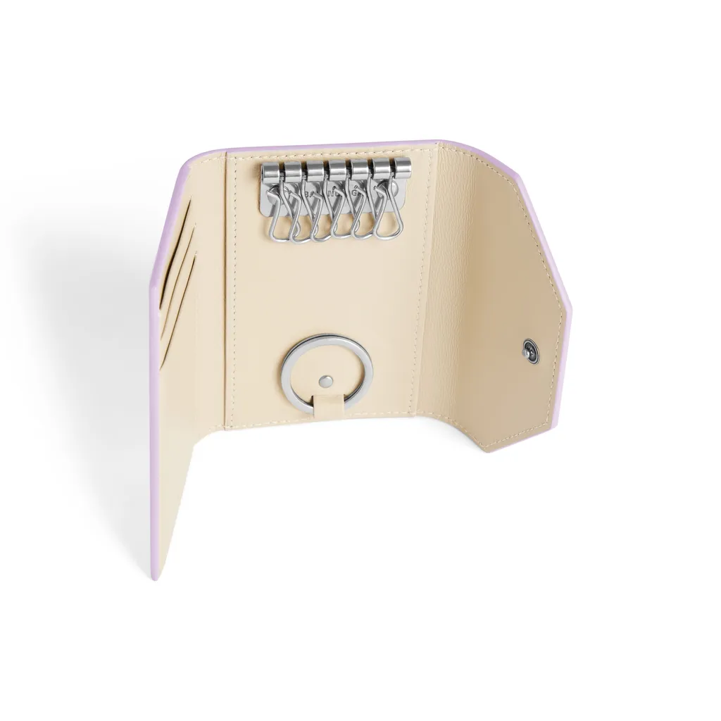 Envelope Key Case With Split Ring