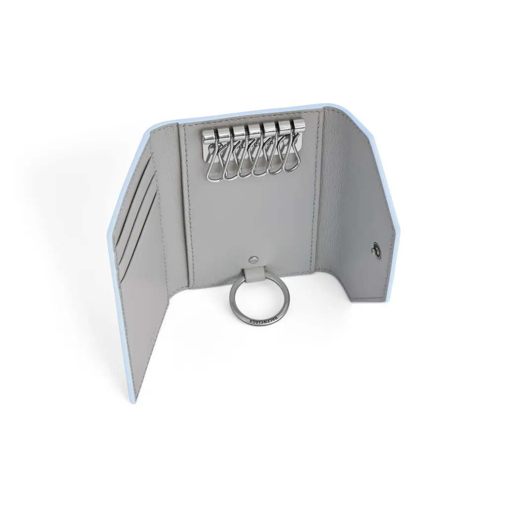 Envelope Key Case With Split Ring