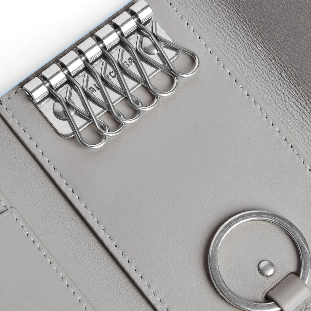 Envelope Key Case With Split Ring