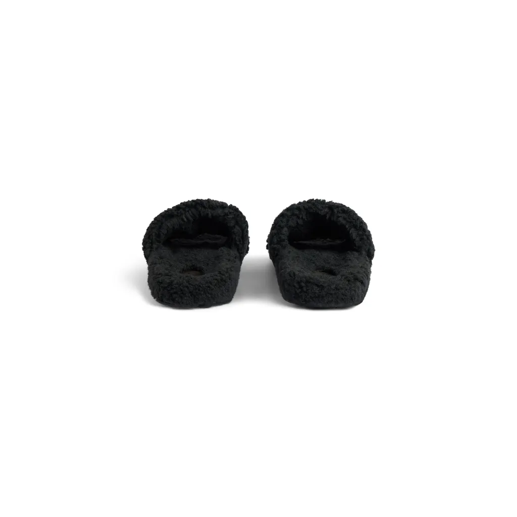 Furry Slide Sandal