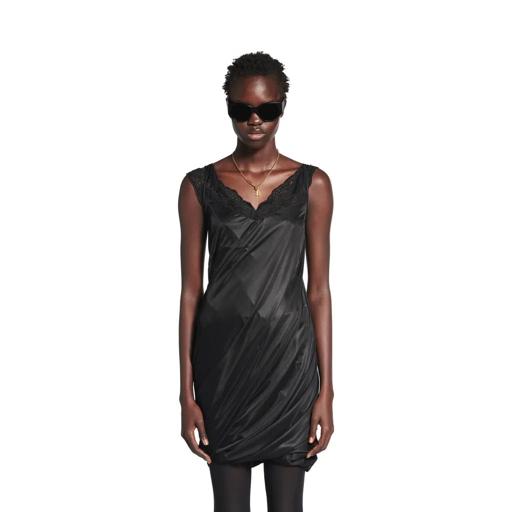 Twisted Slip Dress