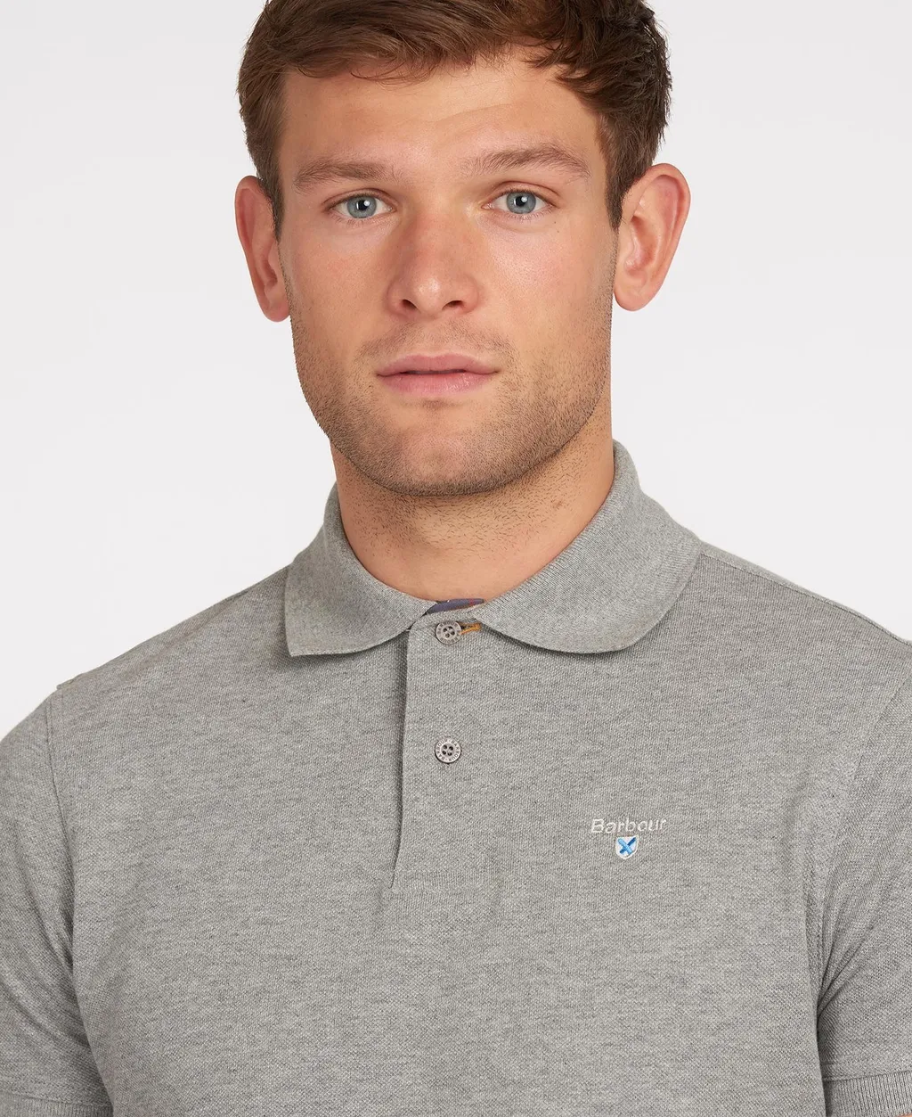 Logo Embroidered Short-Sleeved Polo Shirt